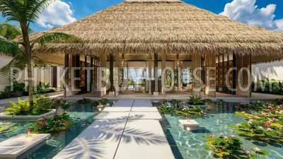 ISL23129: 4-Bedroom Private Pool Villa on Coconut Island, Phuket. Photo #28