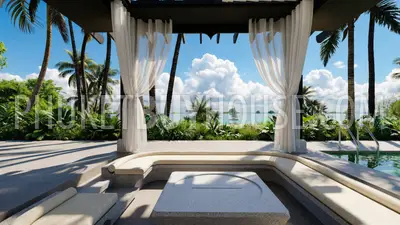 ISL23129: 4-Bedroom Private Pool Villa on Coconut Island, Phuket. Photo #25