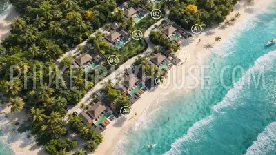 ISL23129: 4-Bedroom Private Pool Villa on Coconut Island, Phuket. Photo #2