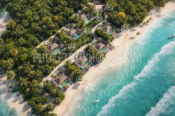 ISL23129: 4-Bedroom Private Pool Villa on Coconut Island, Phuket. Photo #2