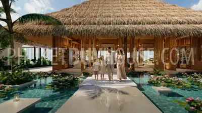 ISL23130: 5-Bedroom Private Pool Villa on Coconut Island, Phuket. Photo #32