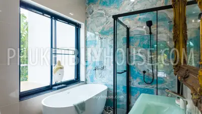 RAW23131: 3-Bedroom Sea View Villa with Infinity Pool in Rawai, Phuket. Photo #18