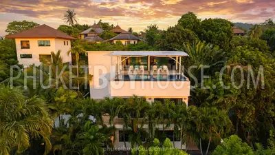 RAW23131: 3-Bedroom Sea View Villa with Infinity Pool in Rawai, Phuket