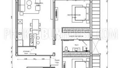 BAN23132: 2-Bedroom Beach-Ready Apartment in Bang Tao, Phuket. Photo #2