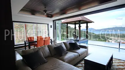 PAT875: Patong Luxury 4 bed Villa (Sea-View). Photo #2