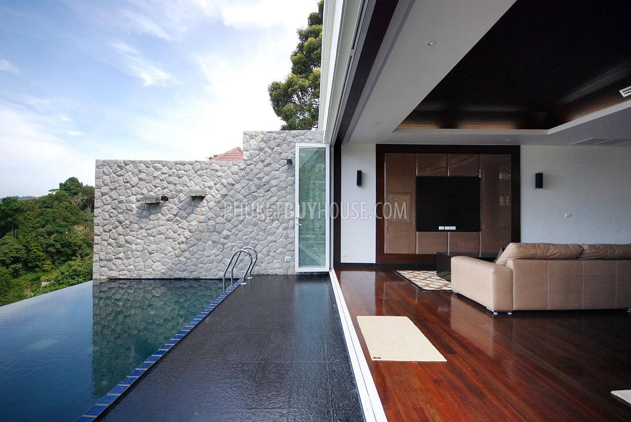 PAT875: Patong Luxury 4 bed Villa (Sea-View). Фото #4