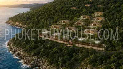 KAM23091: 3-Bedroom Sea View Pool Villa with Rooftop Terrace in Kamala, Phuket. Photo #9