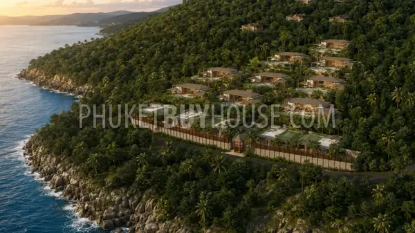 KAM23091: 3-Bedroom Sea View Pool Villa with Rooftop Terrace in Kamala, Phuket. Photo #9