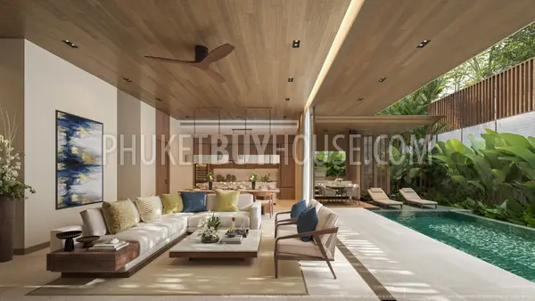 KAM23091: 3-Bedroom Sea View Pool Villa with Rooftop Terrace in Kamala, Phuket. Photo #4