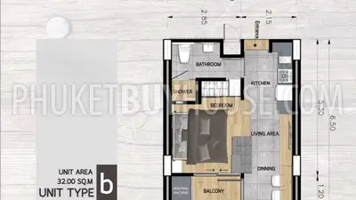 NAI23092: Studio Apartment Near Nai Harn Beach, Phuket. Photo #2