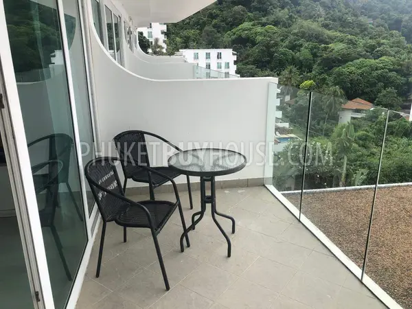 KAT23093: 1-Bedroom Ocean & Mountain View Apartment in Kata, Phuket. Photo #23