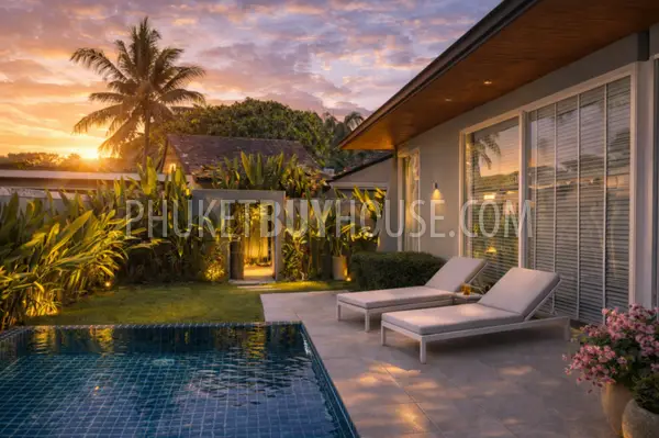MAI23094: 3-Bedroom Private Pool Villa in Mai Khao, Phuket. Photo #12