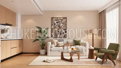 LAY6264: 1 Bedroom Apartment in a New Hotel Project 400 m. from Layan Beach. Photo #3