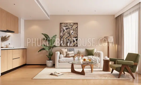 LAY6264: 1 Bedroom Apartment in a New Hotel Project 400 m. from Layan Beach. Photo #3