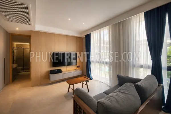 LAY23100: Two-bedroom apartment for rent in a residence near Layan Beach, Phuket. Photo #3