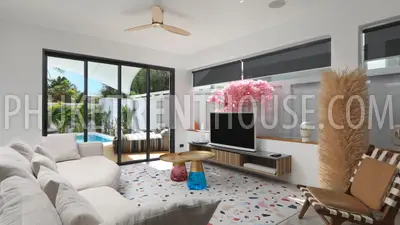RAW23102: 4-bedroom villa for rent on a quiet hill in Rawai, Phuket. 照片 #37