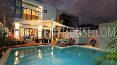 RAW23102: 4-bedroom villa for rent on a quiet hill in Rawai, Phuket. 照片 #20