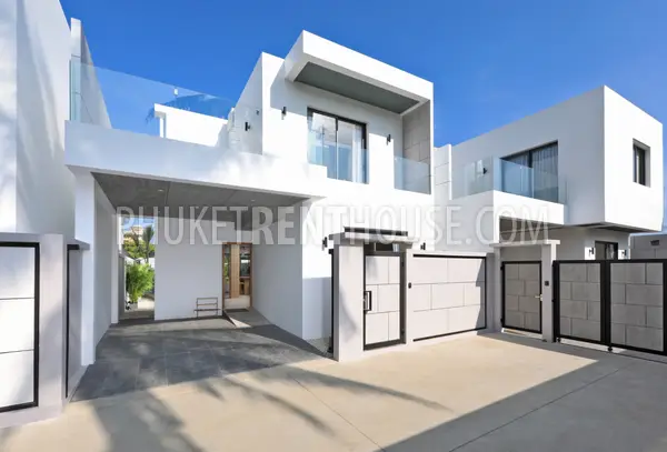 RAW23102: 4-bedroom villa for rent on a quiet hill in Rawai, Phuket. Photo #3