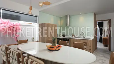 RAW23102: 4-bedroom villa for rent on a quiet hill in Rawai, Phuket. 照片 #6