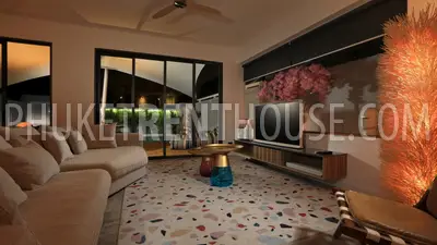 RAW23102: 4-bedroom villa for rent on a quiet hill in Rawai, Phuket. 照片 #35