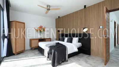 RAW23102: 4-bedroom villa for rent on a quiet hill in Rawai, Phuket. 照片 #36