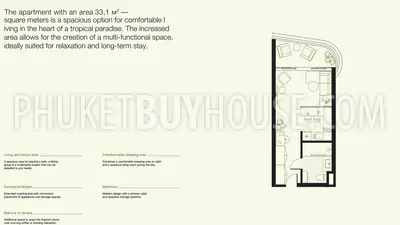 LAY23104: Studio Apartment with Smart Home technology in Layan, Phuket. Photo #3