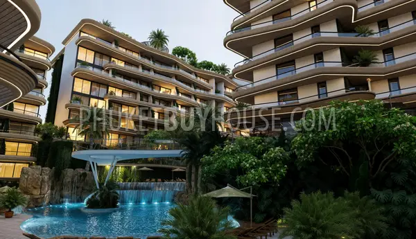 LAY23105: 1-Bedroom Sea View Apartment in Layan, Phuket. Photo #7