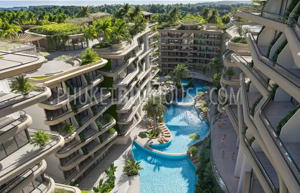 LAY23105: 1-Bedroom Sea View Apartment in Layan, Phuket. Photo #8