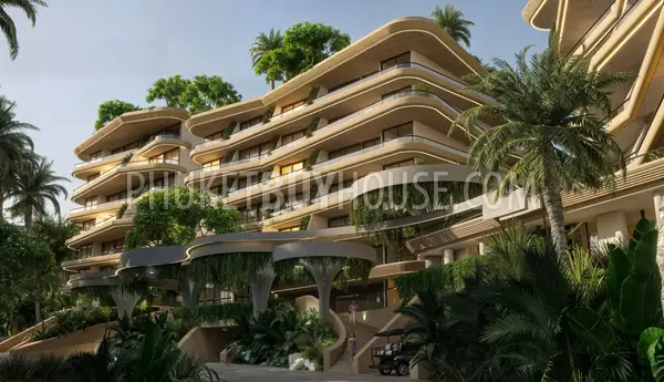 LAY23105: 1-Bedroom Sea View Apartment in Layan, Phuket. Photo #9