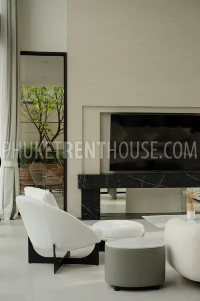 CHA23155: New 4-Bedroom Private Pool Villa For Rent in Chalong, Phuket. Photo #3