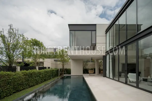 CHA23155: New 4-Bedroom Private Pool Villa For Rent in Chalong, Phuket. Photo #1