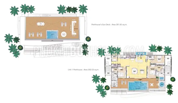 KAT4199: An exclusive Luxury 4 bedroom Apartment with sea view. Photo #3