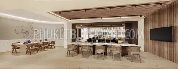 TAL22635: New Stylish 2 Bedroom Apartment in a Modern Condominium in Talang for Sale. Fotoğraf #19