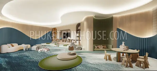 TAL22635: New Stylish 2 Bedroom Apartment in a Modern Condominium in Talang for Sale. Fotoğraf #22