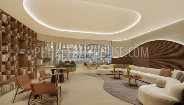 TAL22635: New Stylish 2 Bedroom Apartment in a Modern Condominium in Talang for Sale. Fotoğraf #24