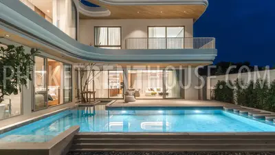 RAW23160: 4-Bedroom Private Pool Villa For Rent in Saiyuan, Rawai, Phuket. Photo #14
