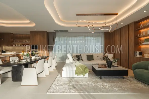 RAW23160: 4-Bedroom Private Pool Villa For Rent in Saiyuan, Rawai, Phuket. Photo #4