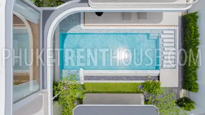 RAW23160: 4-Bedroom Private Pool Villa For Rent in Saiyuan, Rawai, Phuket. Photo #17