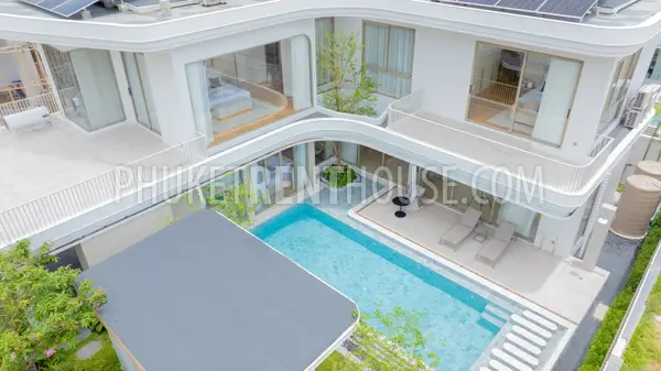 RAW23160: 4-Bedroom Private Pool Villa For Rent in Saiyuan, Rawai, Phuket. Photo #12