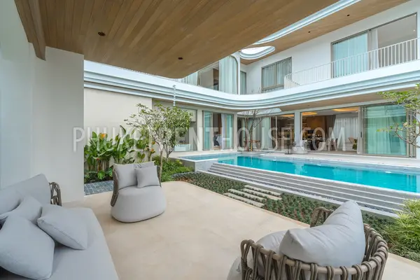 RAW23160: 4-Bedroom Private Pool Villa For Rent in Saiyuan, Rawai, Phuket. Photo #11