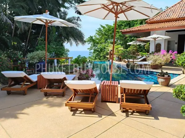 KAT23162: 6-Bedroom Sea View Villa in Kata, Phuket. Photo #5