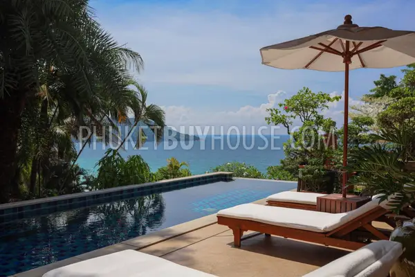 KAT23162: 6-Bedroom Sea View Villa in Kata, Phuket. Photo #7
