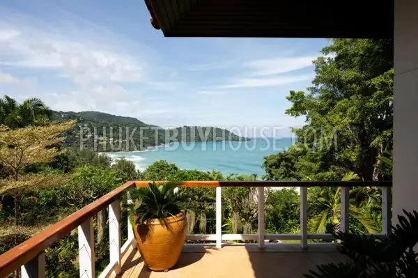 KAT23162: 6-Bedroom Sea View Villa in Kata, Phuket. Photo #14