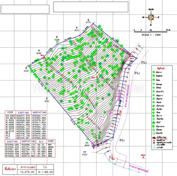 PAT23166: Kalim Seaview Land for Sale in Patong, Phuket. Photo #2