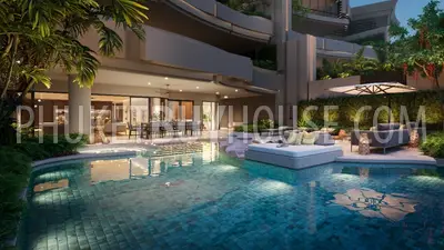 LAG23168: 3-Bedroom Beachfront Sea View Apartment in Laguna, Phuket. Photo #10
