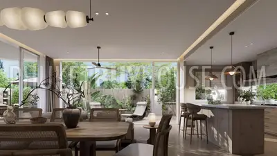 LAY23169: 4-Bedroom Freehold Townhouse in Layan, Phuket. Photo #1