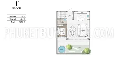 LAY23169: 4-Bedroom Freehold Townhouse in Layan, Phuket. Photo #3