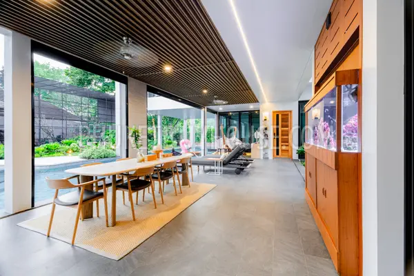 NAI23172: 4-Bedroom Private Heated Pool Villa in Nai Harn, Phuket. Photo #48