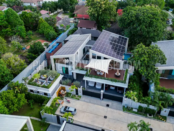 NAI23172: 4-Bedroom Private Heated Pool Villa in Nai Harn, Phuket. Photo #50