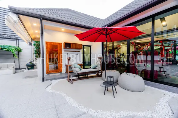 NAI23172: 4-Bedroom Private Heated Pool Villa in Nai Harn, Phuket. Photo #55